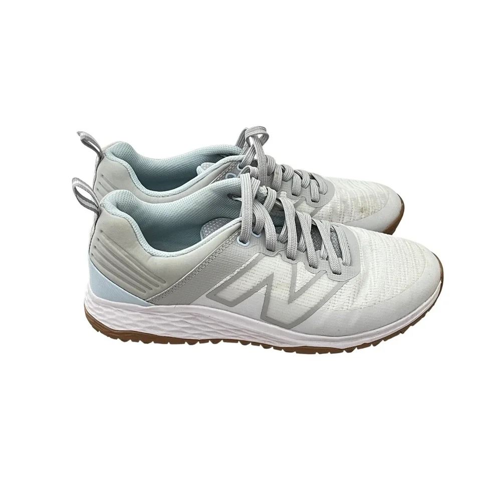 New Balance Fresh Foam Golf Shoes Womens 7.5 Grey WG406WGY Spikeless Sneakers